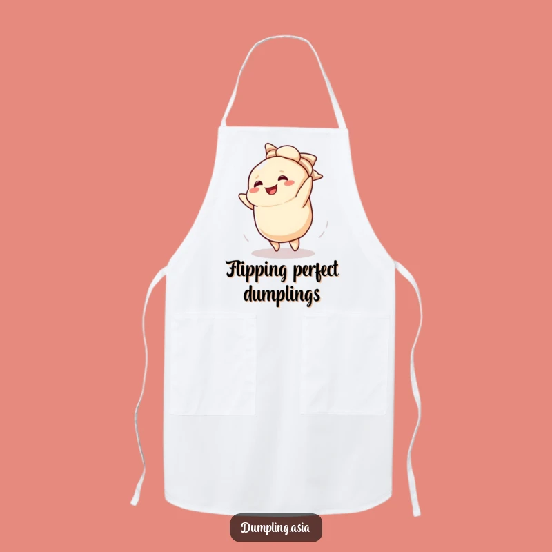 Funny Dumpling Cartwheel Apron: Cook Up Fun with a Smile