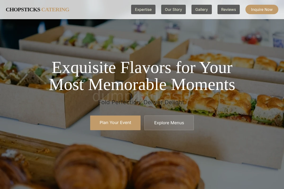 Chopsticks Catering