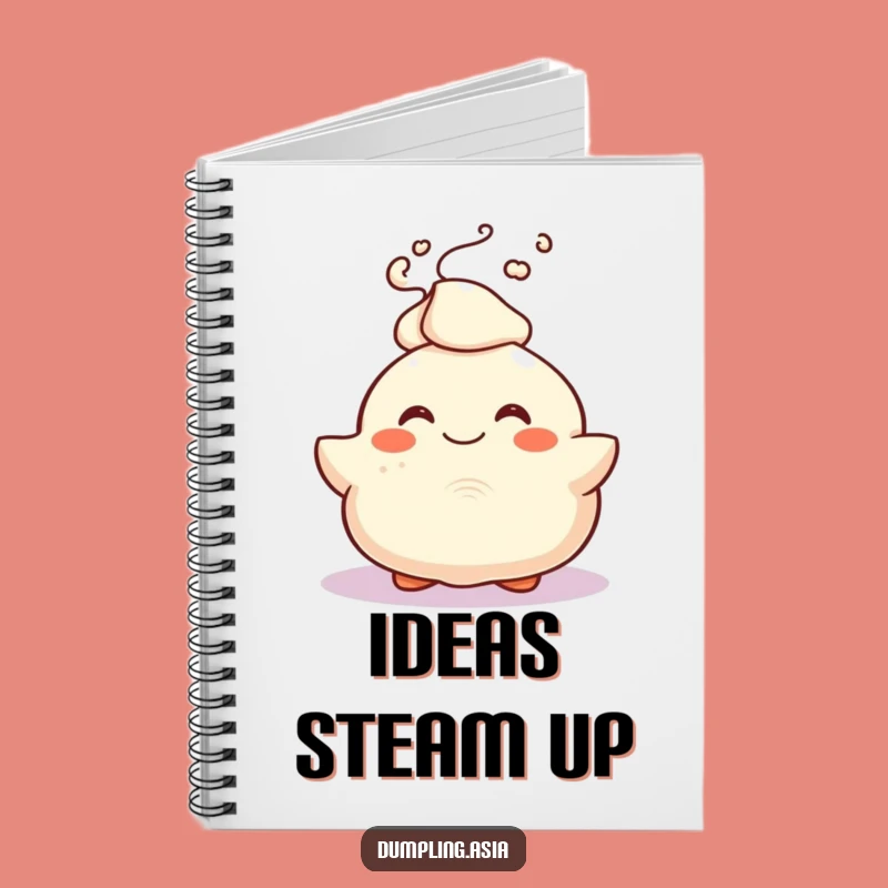 Funny Dumpling Steam Notebook: Jot Down Delicious Ideas