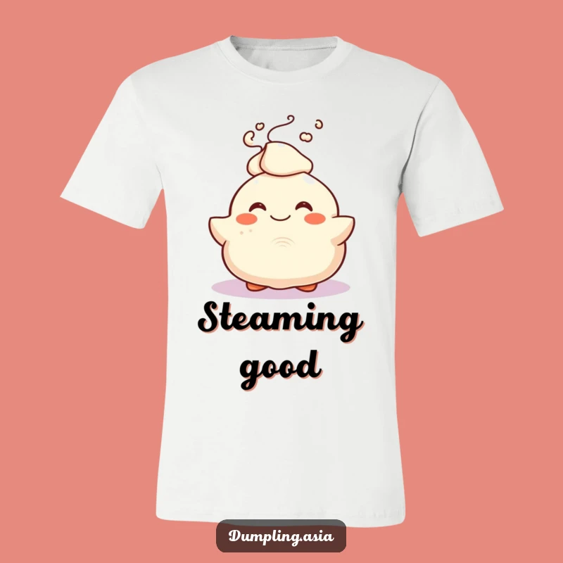 Funny Dumpling Steam T-Shirt: Wear Your Joyful Hunger