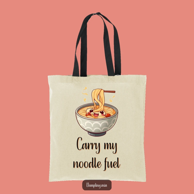 Funny Ramen Bowl Spiral Tote Bag - Practical & Playful Foodie Carryall